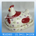 Lovely ceramic cock tea pot for Easter Day